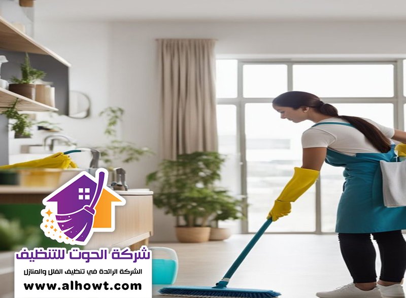 تنظيف فلل في العين تنظيف فلل في العين